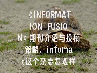 《INFORMATION FUSION》期刊介绍与投稿策略,infomat这个杂志怎么样