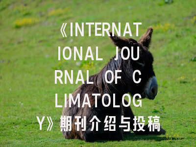 《INTERNATIONAL JOURNAL OF CLIMATOLOGY》期刊介绍与投稿策略