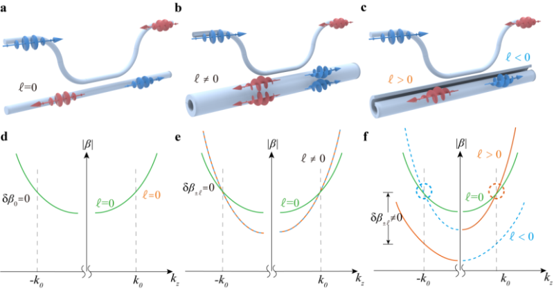 上海交大金贤敏团队发表PRL：光子芯片中的轨道角动量与线动量锁定