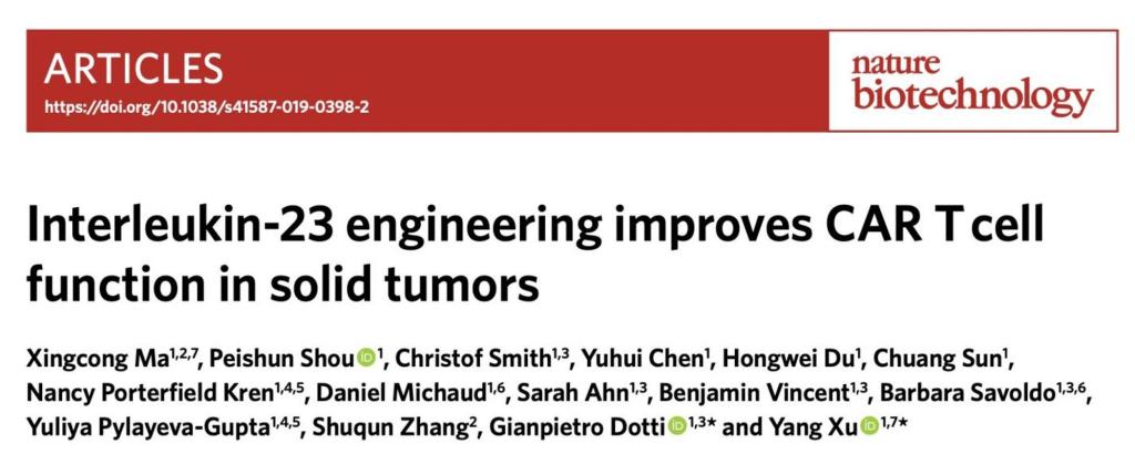 西安交大二附院张淑群教授团队 在实体瘤CAR-T治疗领域取得重要突破