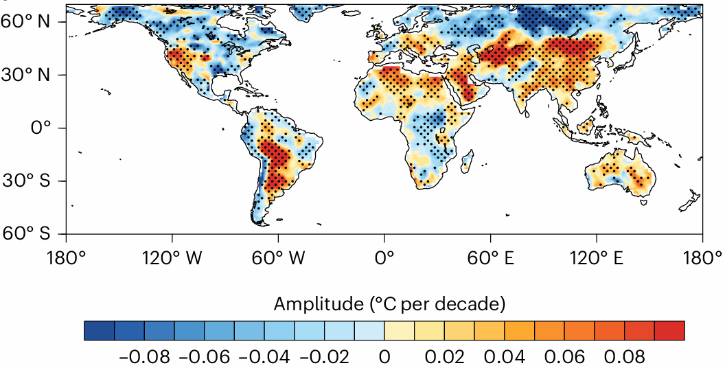 南京大学符淙斌院士团队揭示全球变暖背景下一类新的极端事件的时空变化特征、驱动机制及其对人体健康的影响