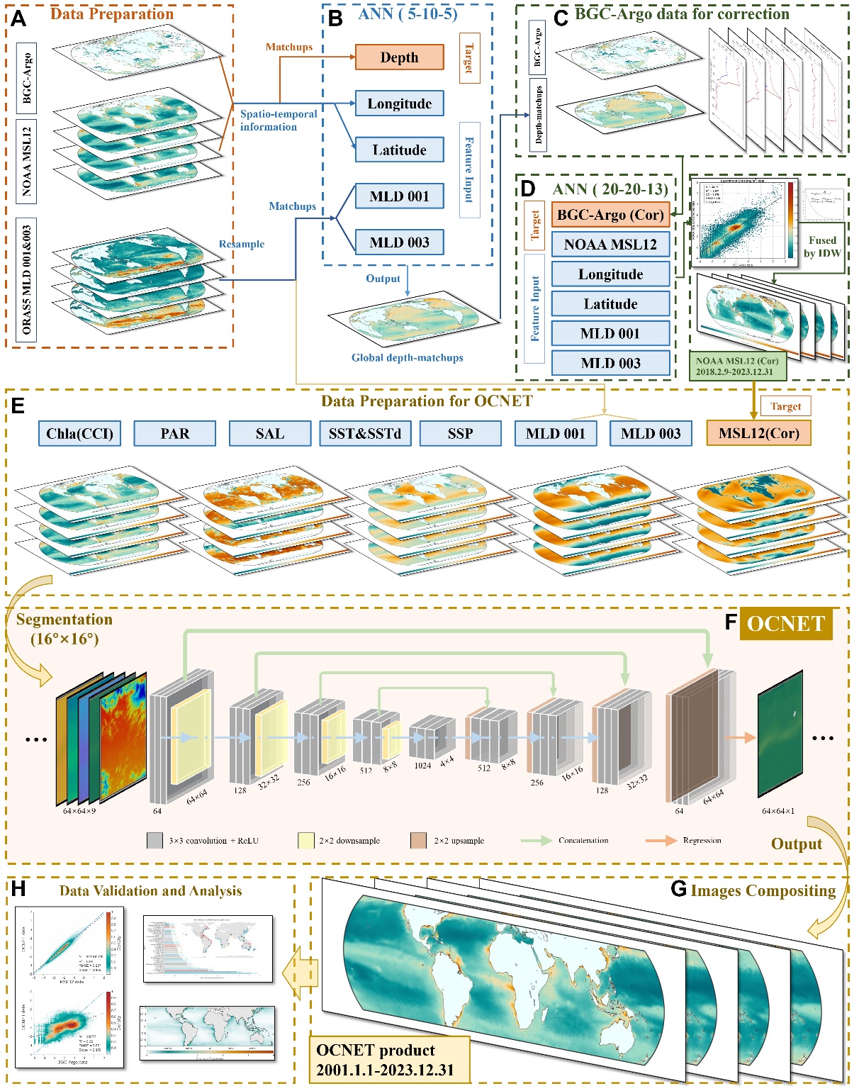 清华大学水利系团队揭示气候变化下全球中低纬度海洋绿度和藻类暴发频率下降趋势