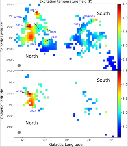 甲醛分子揭示天鹅座-X区域恒星形成活动新图景
