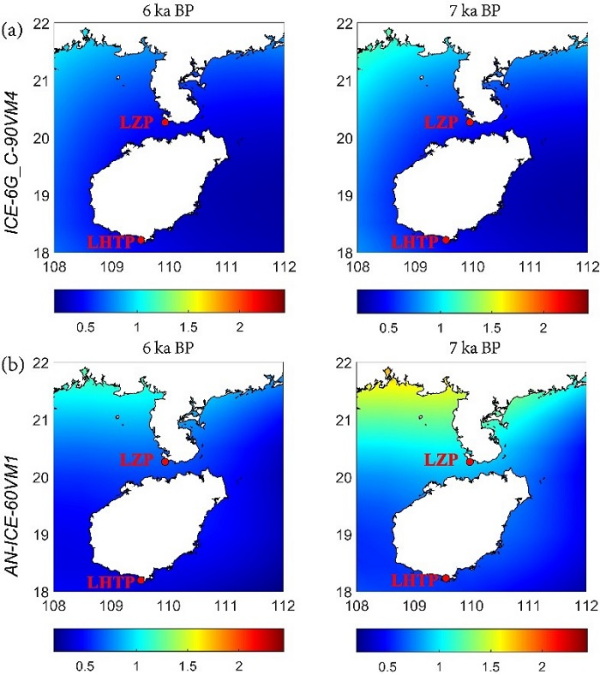 研究揭示南海北部中全新世关键转折期相对海平面时空变化及机制