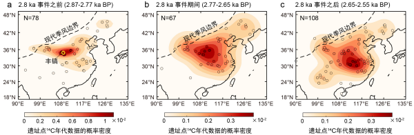 研究发现距今2800年的气候事件或推动西周的灭亡