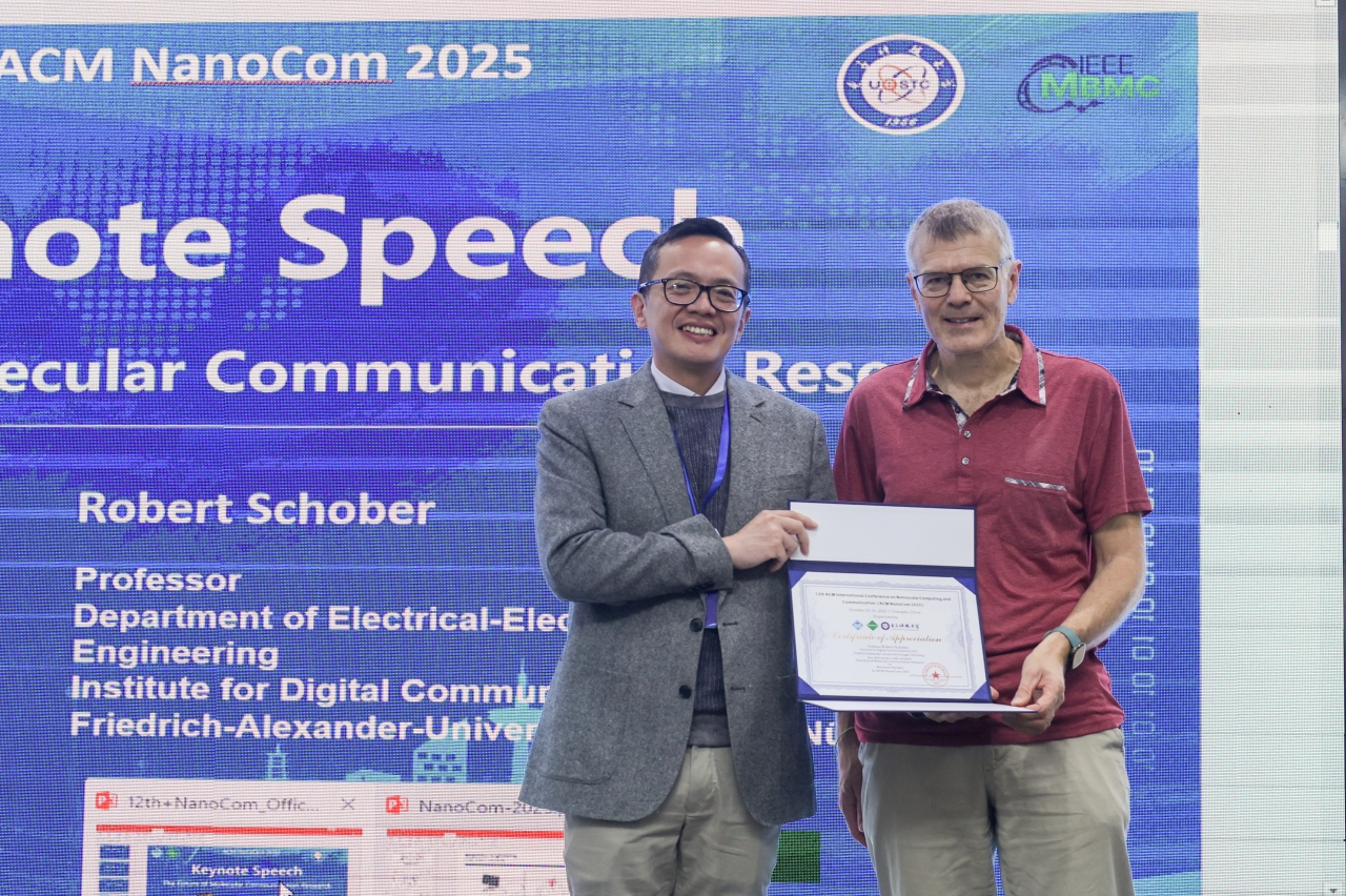 电子科技大学第十二届ACM国际纳米尺度计算与通信会议在我校举办