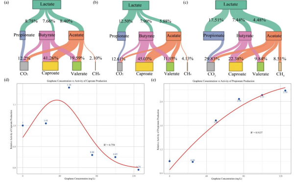 研究揭示己酸合成中石墨烯的双重角色