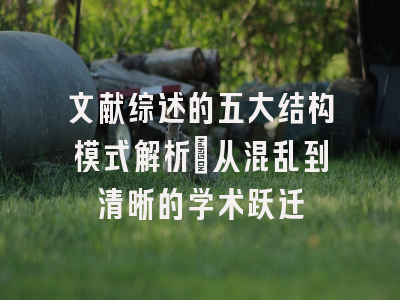 文献综述的五大结构模式解析：从混乱到清晰的学术跃迁