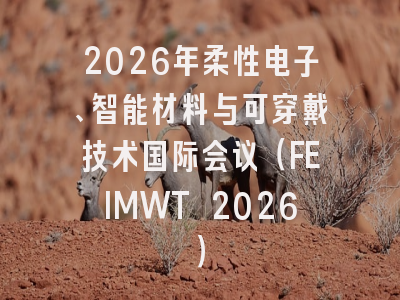 2026年柔性电子、智能材料与可穿戴技术国际会议(FEIMWT 2026)