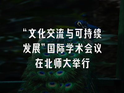 “文化交流与可持续发展”国际学术会议在北师大举行