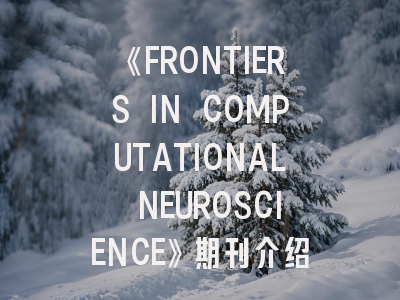 《FRONTIERS IN COMPUTATIONAL NEUROSCIENCE》期刊介绍与投稿策略,frontiers in系列期刊