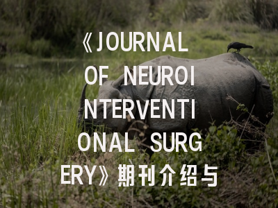 《JOURNAL OF NEUROINTERVENTIONAL SURGERY》期刊介绍与投稿策略
