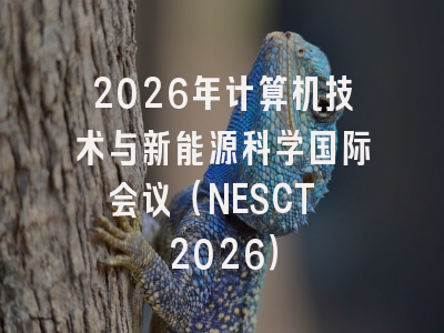 2026年计算机技术与新能源科学国际会议（NESCT 2026）