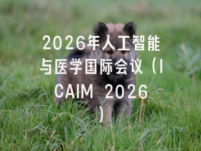 2026年人工智能与医学国际会议（ICAIM 2026）
