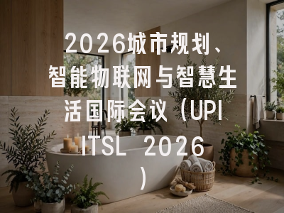 2026城市规划、智能物联网与智慧生活国际会议（UPIITSL 2026）