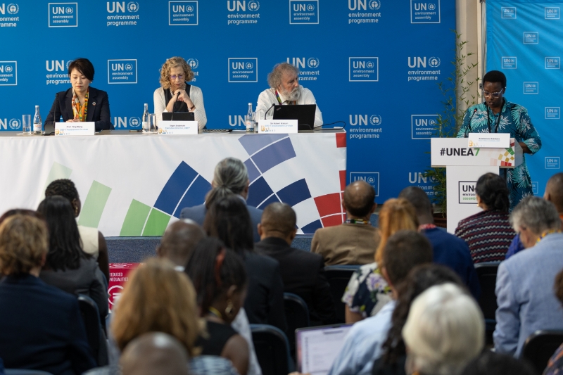 同济教授作为全球环境展望联合主席共同发布联合国GEO-7报告