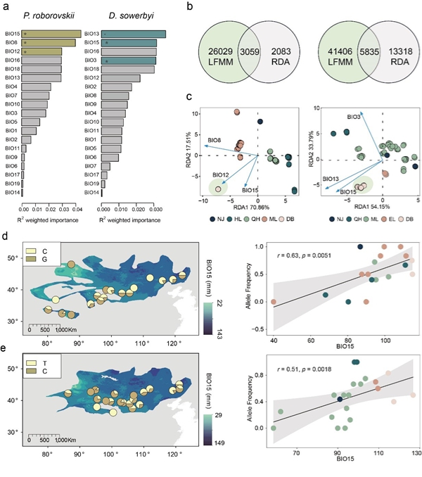 研究评估荒漠物种局部适应性和气候变化下的脆弱性