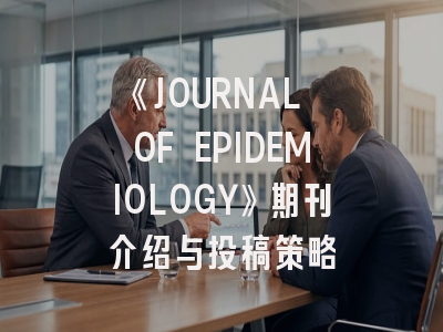 《JOURNAL OF EPIDEMIOLOGY》期刊介绍与投稿策略