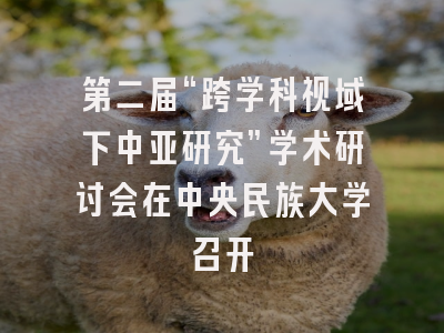 第二届“跨学科视域下中亚研究”学术研讨会在中央民族大学召开
