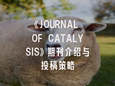 《JOURNAL OF CATALYSIS》期刊介绍与投稿策略