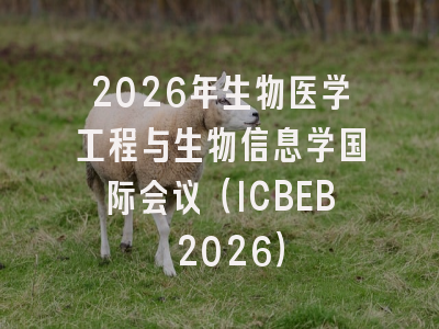 2026年生物医学工程与生物信息学国际会议（ICBEB 2026）