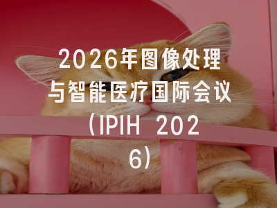 2026年图像处理与智能医疗国际会议（IPIH 2026）