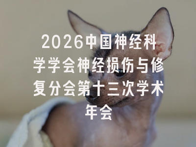2026中国神经科学学会神经损伤与修复分会第十三次学术年会