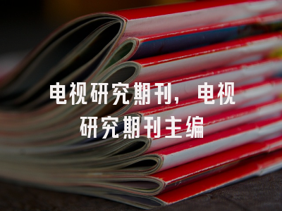 电视研究期刊,电视研究期刊主编