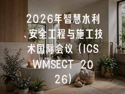 2026年智慧水利、安全工程与施工技术国际会议（ICSWMSECT 2026）