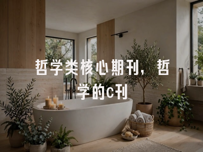 哲学类核心期刊,哲学的c刊