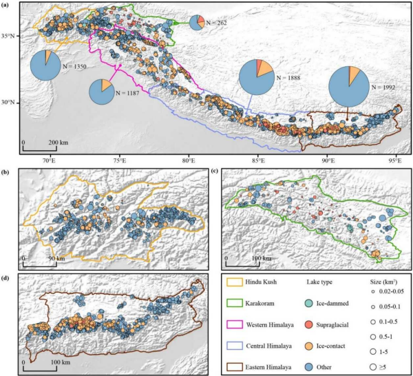 研究提出一种基于人工智能技术的冰湖制图框架