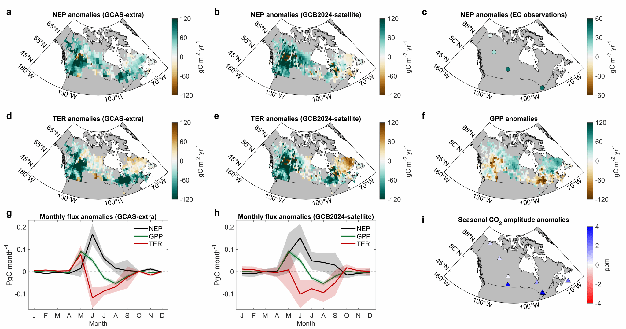 南京大学国际地球系统科学研究所江飞教授团队揭示极端高温干旱期间加拿大森林净碳吸收的增强现象