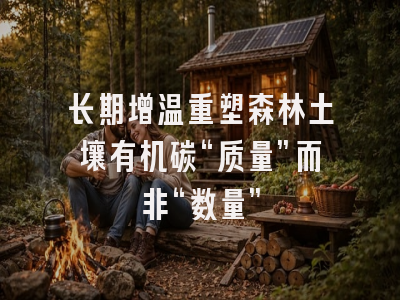 长期增温重塑森林土壤有机碳“质量”而非“数量”