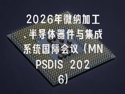 2026年微纳加工、半导体器件与集成系统国际会议（MNPSDIS 2026）