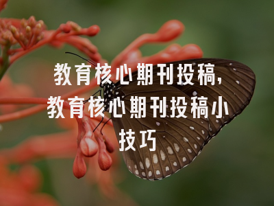 教育核心期刊投稿,教育核心期刊投稿小技巧