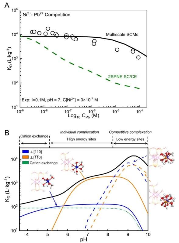 南京大学地球科学与工程学院计算矿物学团队创建黏土表面金属离子竞争吸附的高精度理论模型