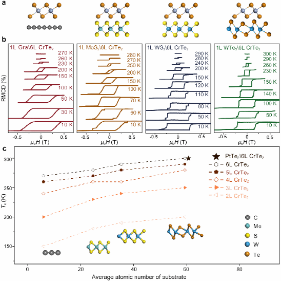 南京大学物理学院高力波课题组在界面调控二维铁磁异质结研究中取得进展