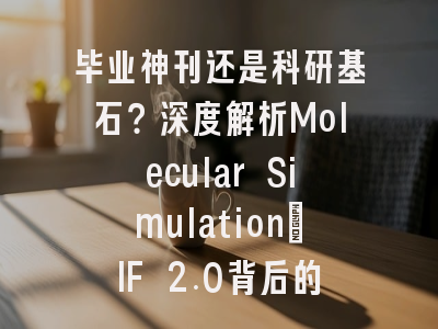 毕业神刊还是科研基石？深度解析Molecular Simulation：IF 2.0背后的稳健与机遇！