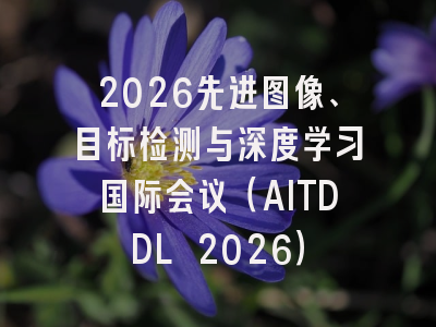2026先进图像、目标检测与深度学习国际会议(AITDDL 2026)