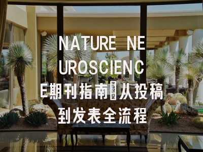 NATURE NEUROSCIENCE期刊指南：从投稿到发表全流程