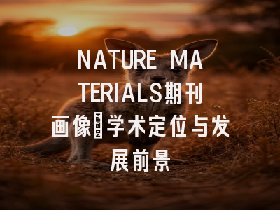 NATURE MATERIALS期刊画像：学术定位与发展前景