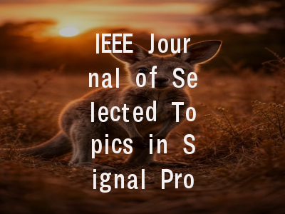 IEEE Journal of Selected Topics in Signal Proce...