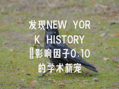 发现NEW YORK HISTORY：影响因子0.10的学术新宠