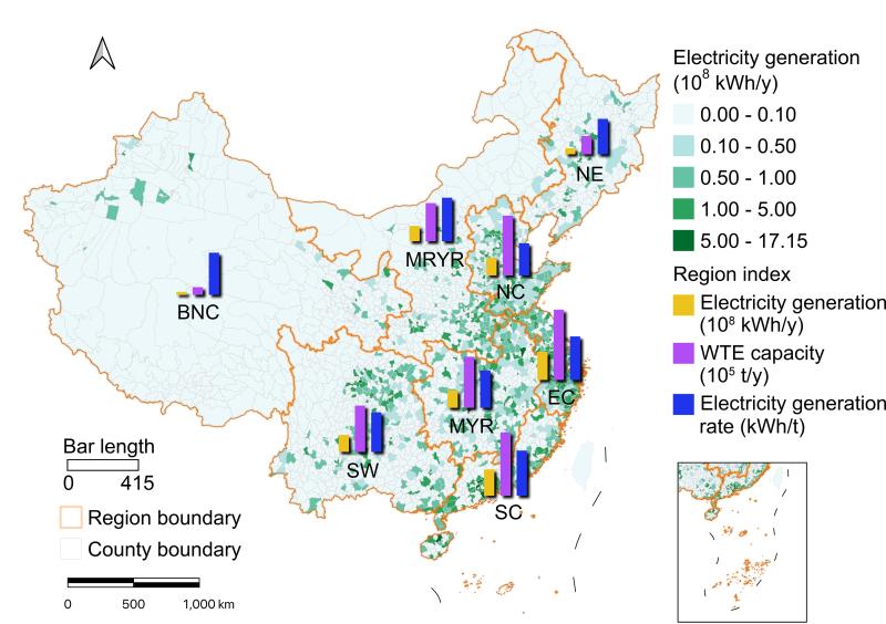上海交大环境学院楼紫阳教授团队发文提出中国垃圾焚烧发电效率层级与优化策略为区域焚烧技术定位提供量化标准
