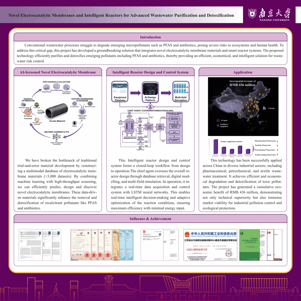 南京大学我校在第51届日内瓦国际发明展获佳绩