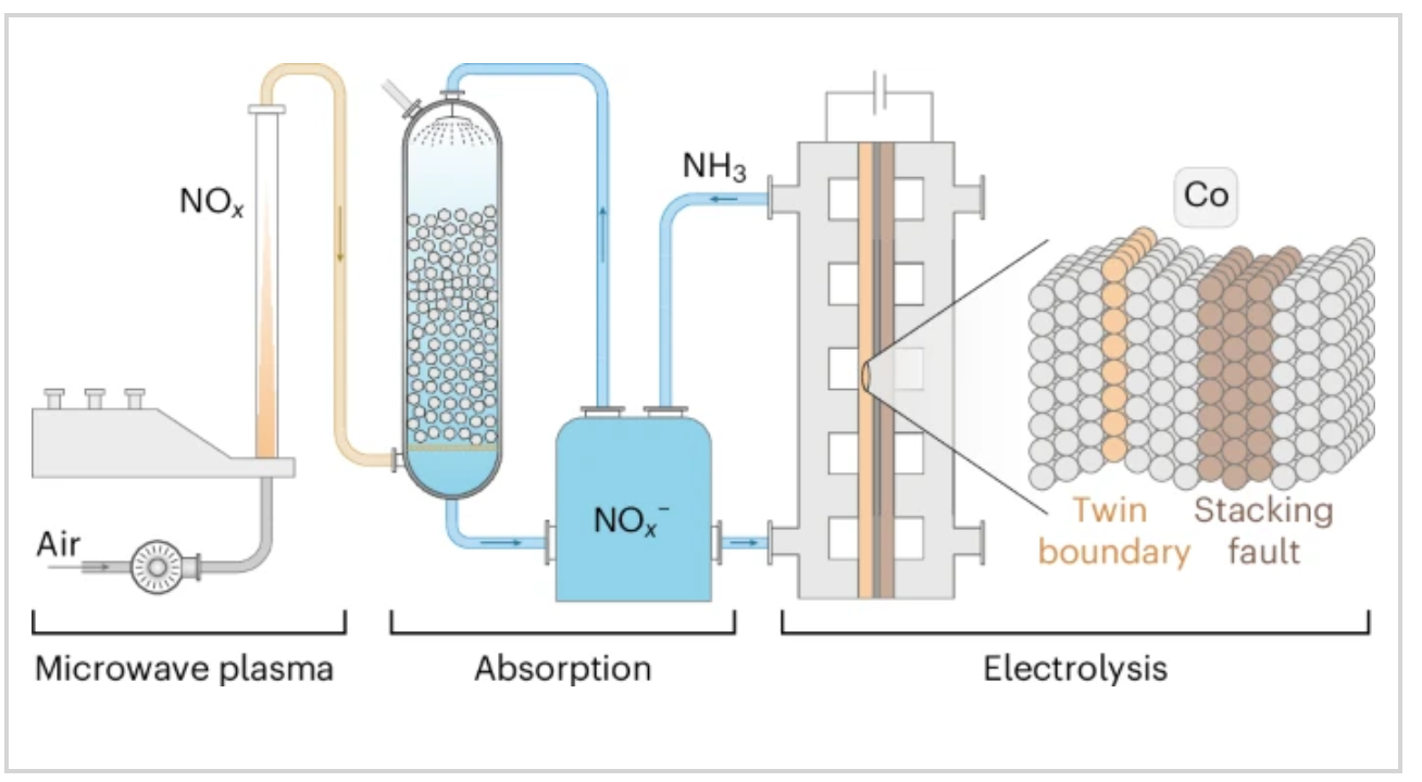 西安交大杨贵东教授团队在空气-水合成氨领域取得突破性进展