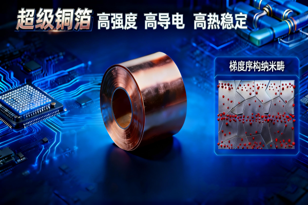 打破“不可能三角” 科研人员打造超级铜箔