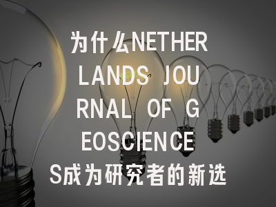 为什么NETHERLANDS JOURNAL OF GEOSCIENCES成为研究者的新选择？