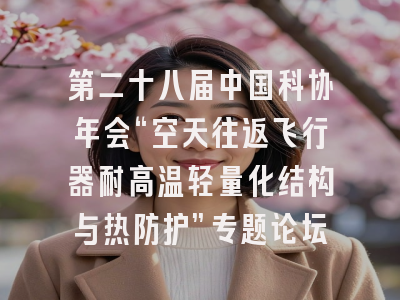 第二十八届中国科协年会“空天往返飞行器耐高温轻量化结构与热防护”专题论坛
