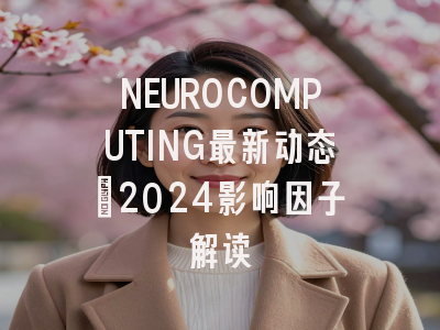 NEUROCOMPUTING最新动态：2024影响因子解读
